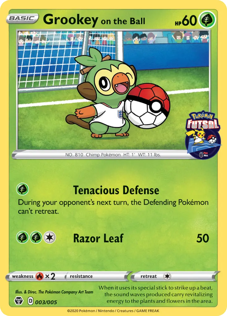 Grookey on the Ball, 003/005