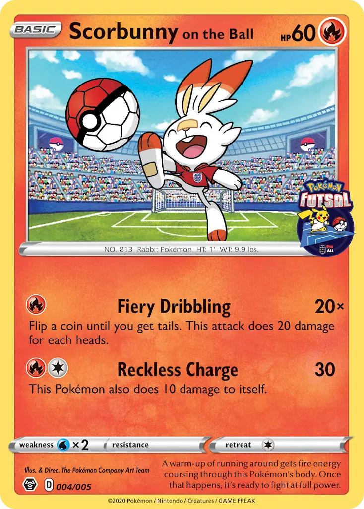 Scorbunny on the Ball, 004/005