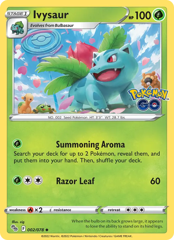 Ivysaur, 002/078