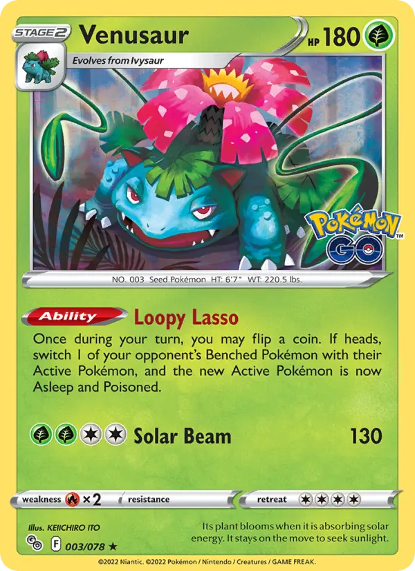 Venusaur, 003/078