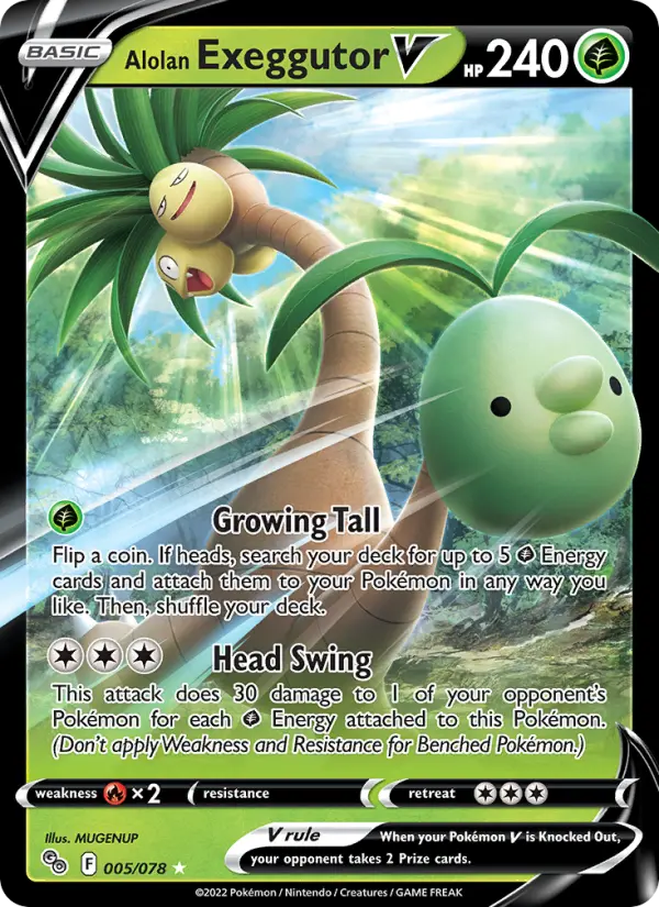 Alolan Exeggutor V, 005/078