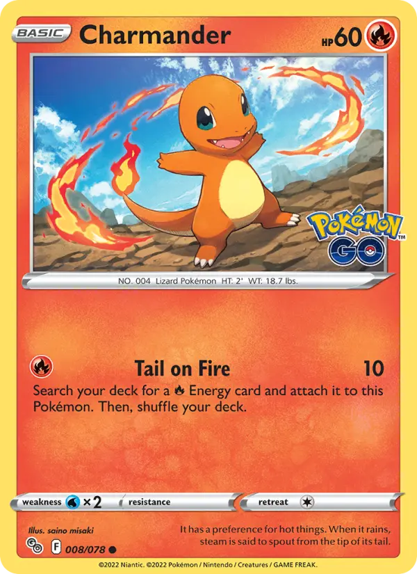 Charmander, 008/078