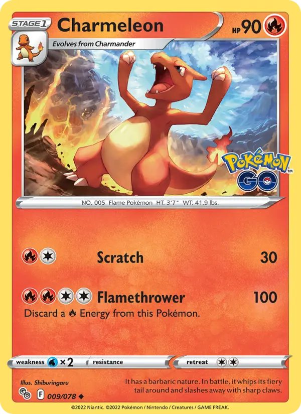 Charmeleon, 009/078
