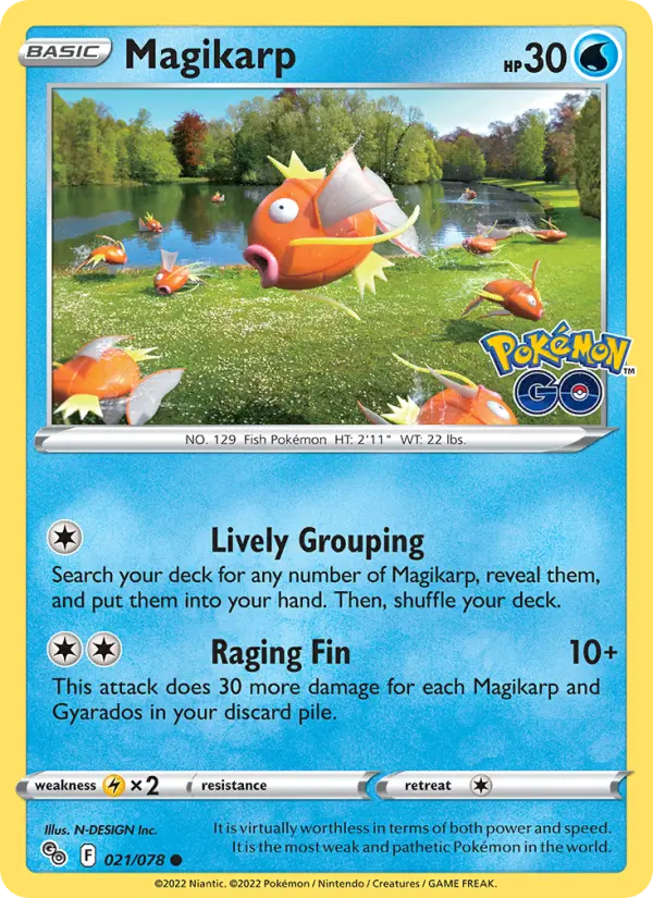 Magikarp, 021/078