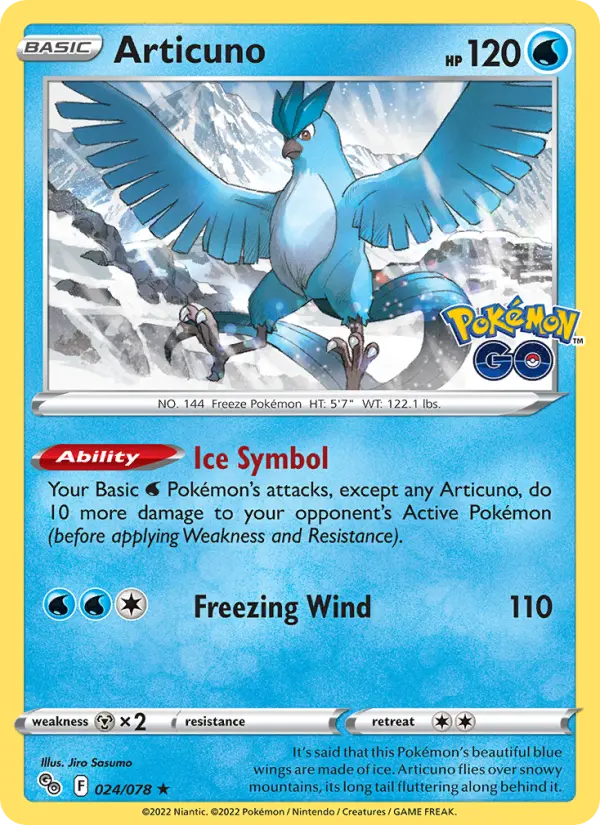 Articuno, 024/078