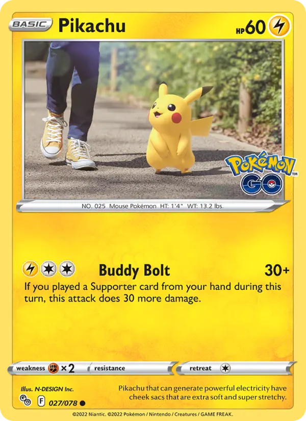 Pikachu, 027/078