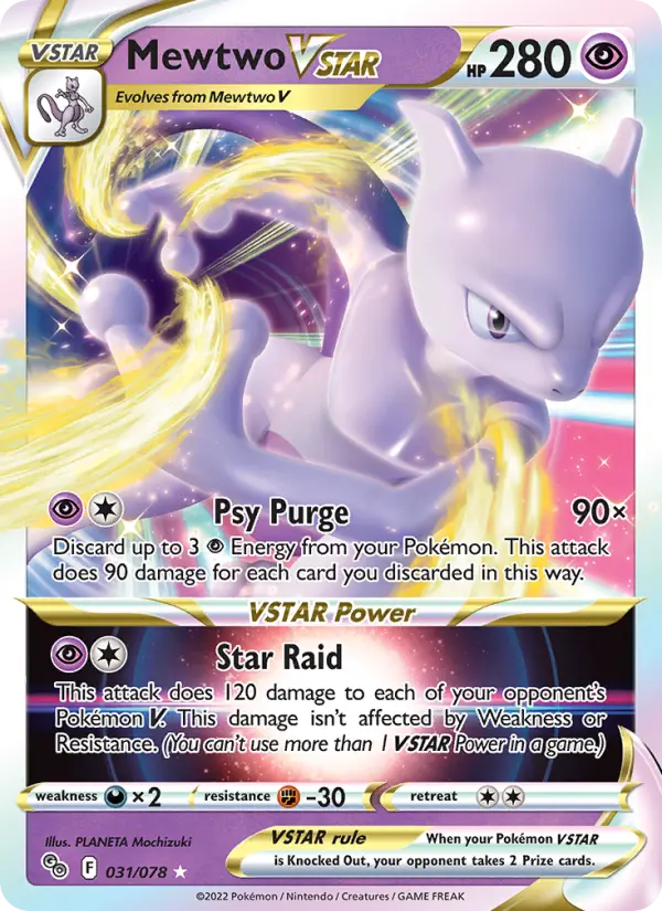 Mewtwo VSTAR, 031/078