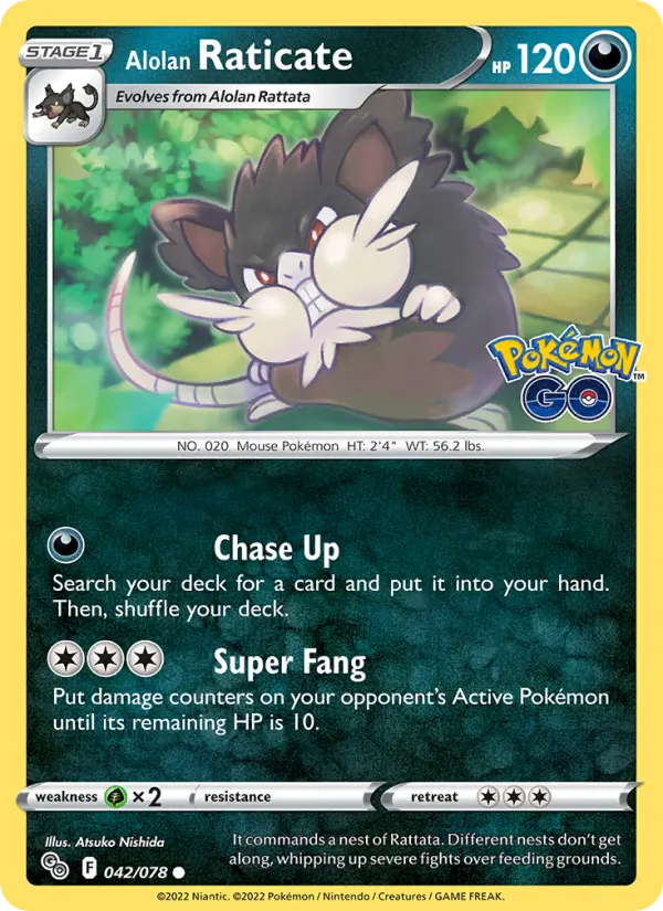 Alolan Raticate, 042/078
