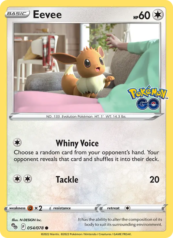 Eevee, 054/078
