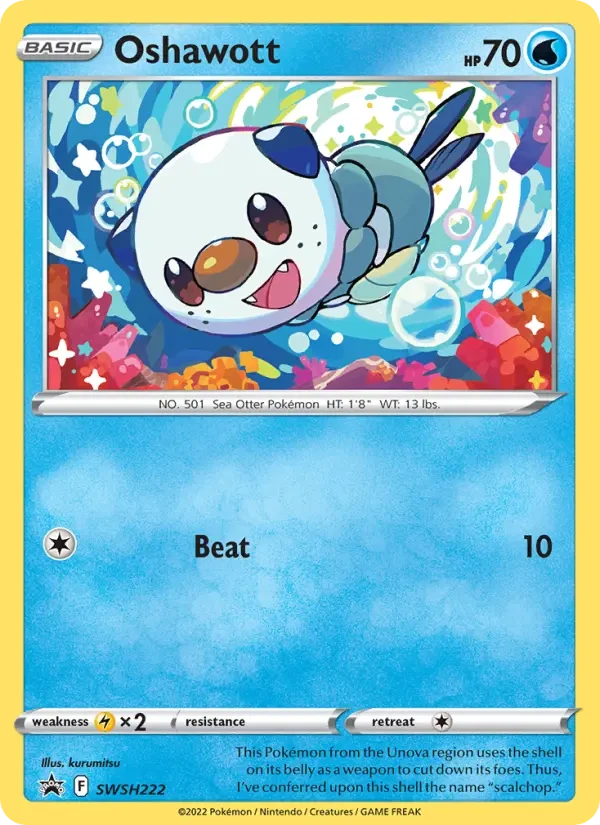 Oshawott, SWSH222