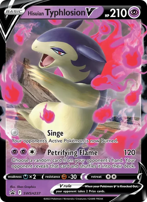 Hisuian Typhlosion V, SWSH237
