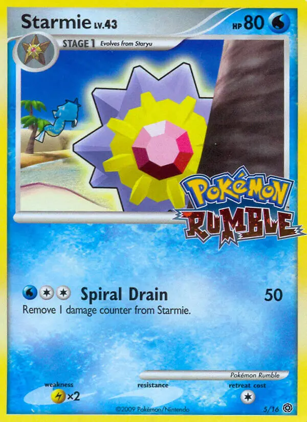 Starmie, 5/16