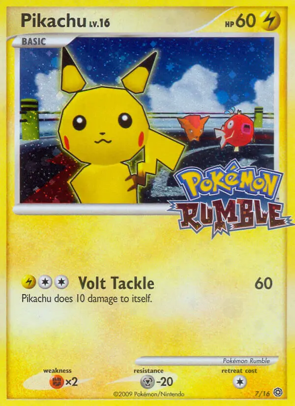 Pikachu, 7/16