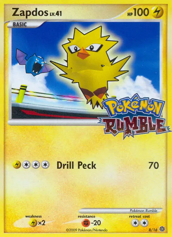 Zapdos, 8/16