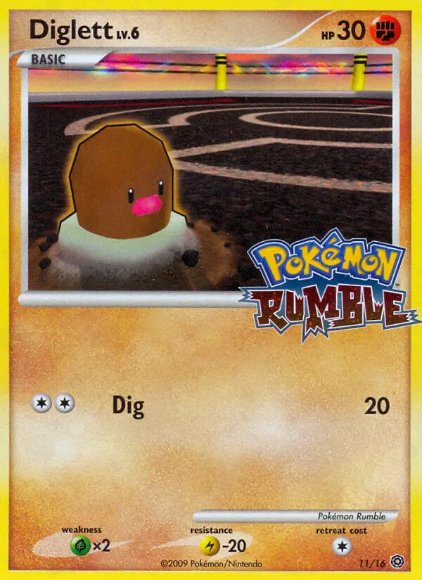 Diglett, 11/16