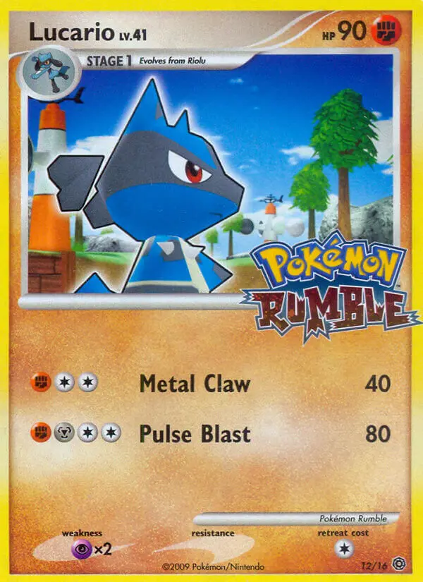 Lucario, 12/16