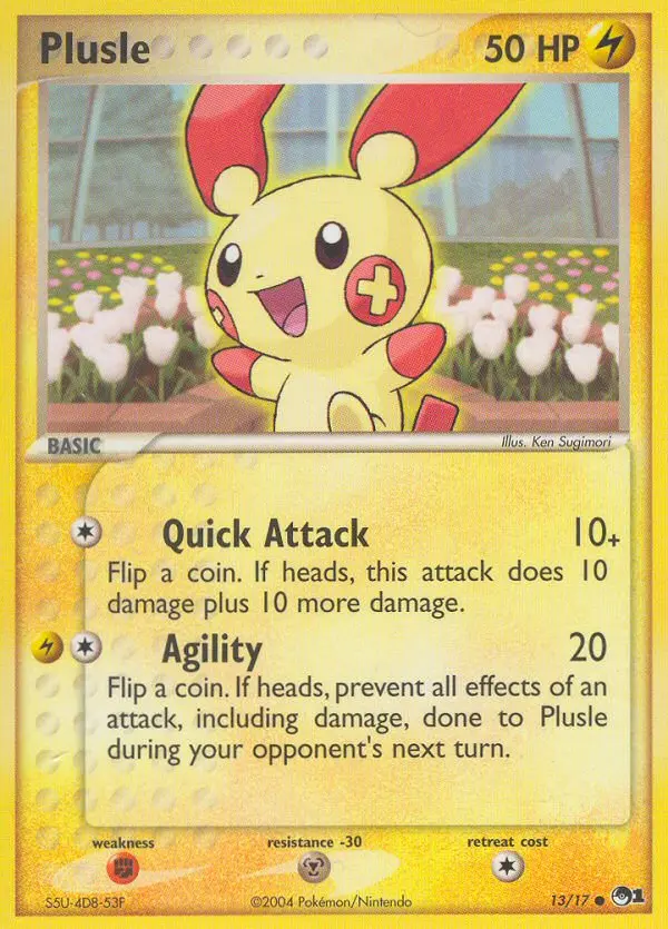 Plusle, 13/17