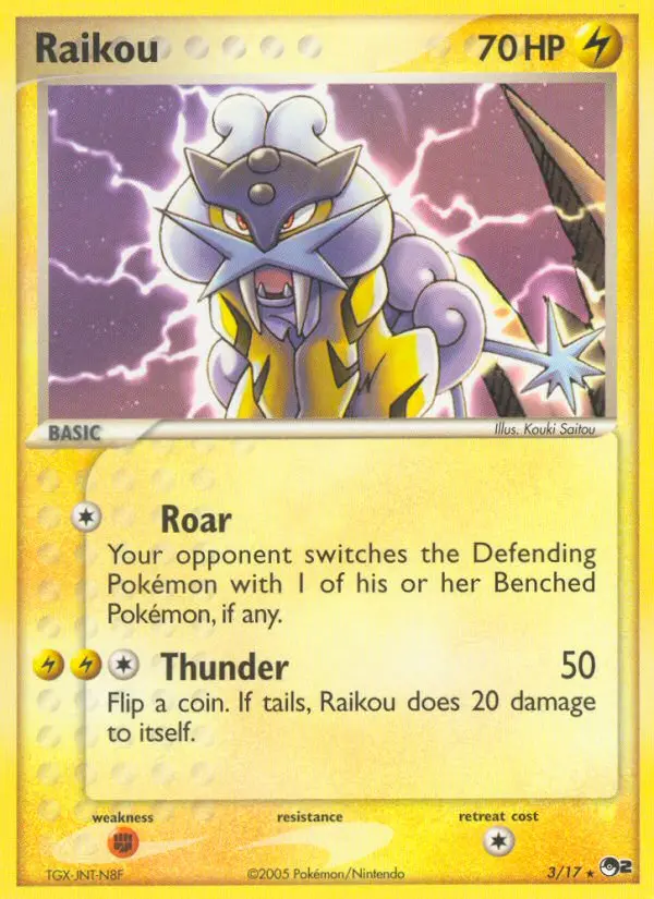 Raikou, 3/17
