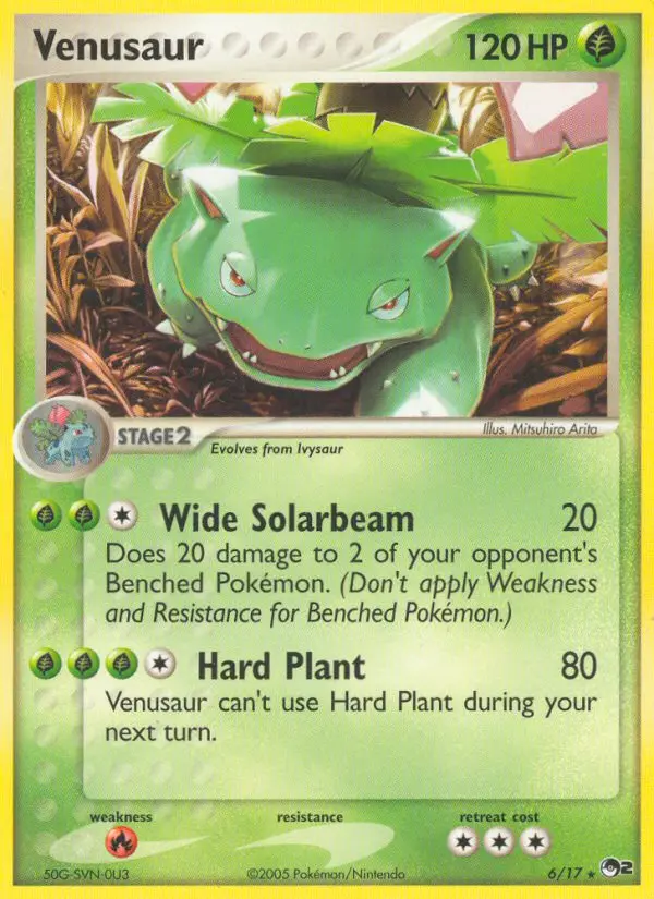 Venusaur, 6/17