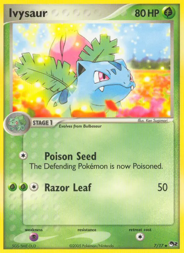 Ivysaur, 7/17