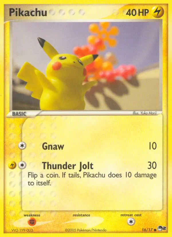 Pikachu, 16/17