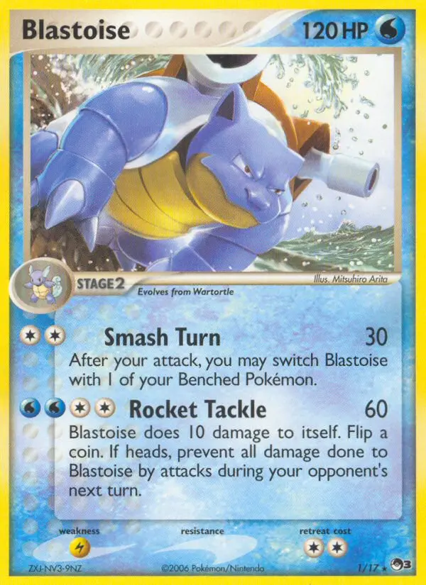 Blastoise, 1/17