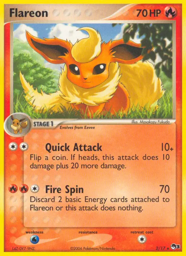 Flareon, 2/17