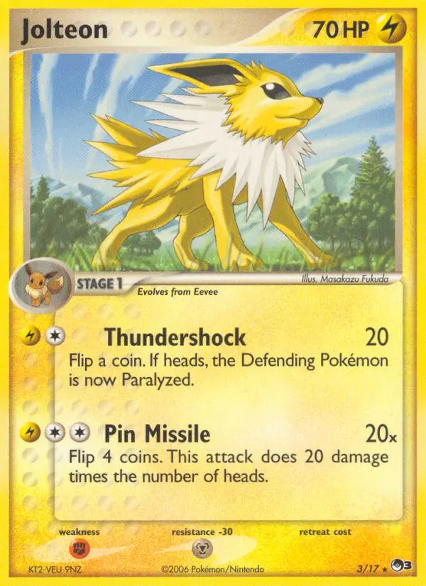 Jolteon, 3/17