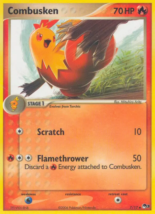 Combusken, 7/17