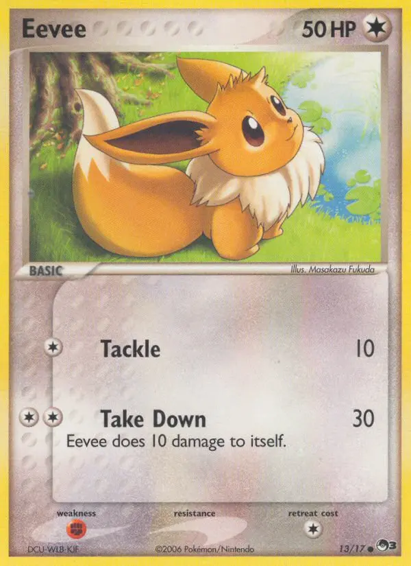 Eevee, 13/17