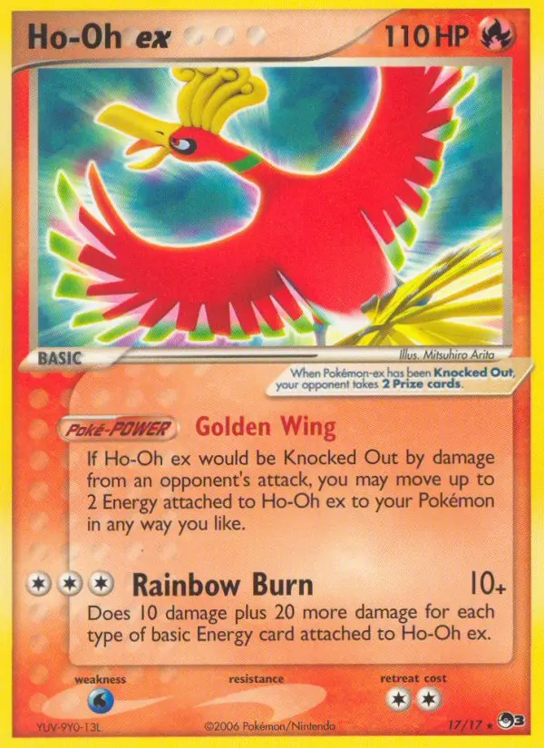 Ho-Oh ex, 17/17