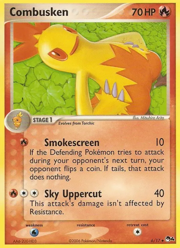 Combusken, 6/17