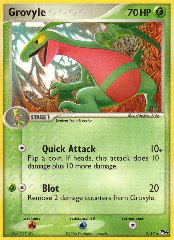 Grovyle, 7/17