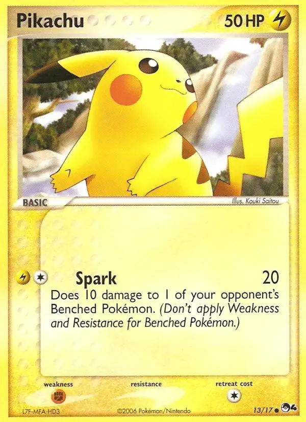 Pikachu, 13/17