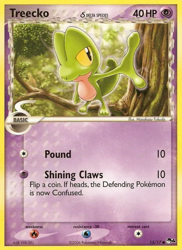Treecko δ, 15/17