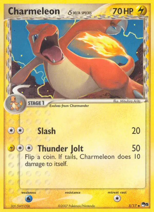 Charmeleon δ, 5/17