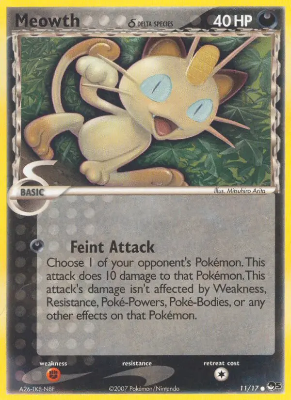 Meowth δ, 11/17