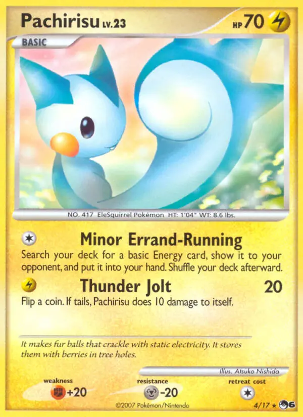 Pachirisu, 4/17