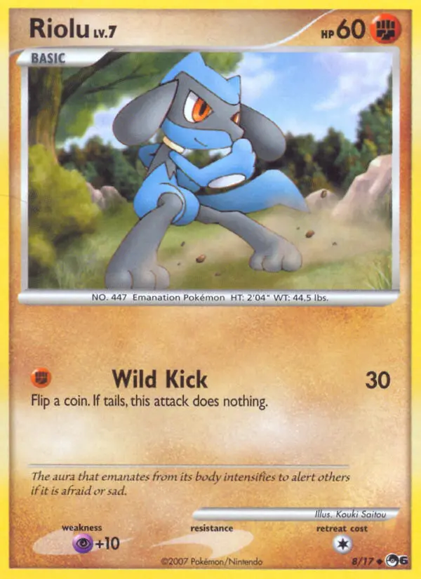 Riolu, 8/17