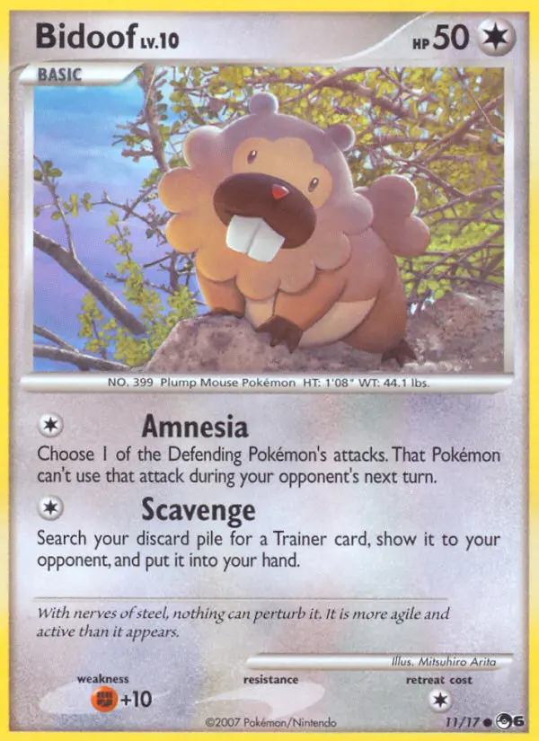 Bidoof, 11/17