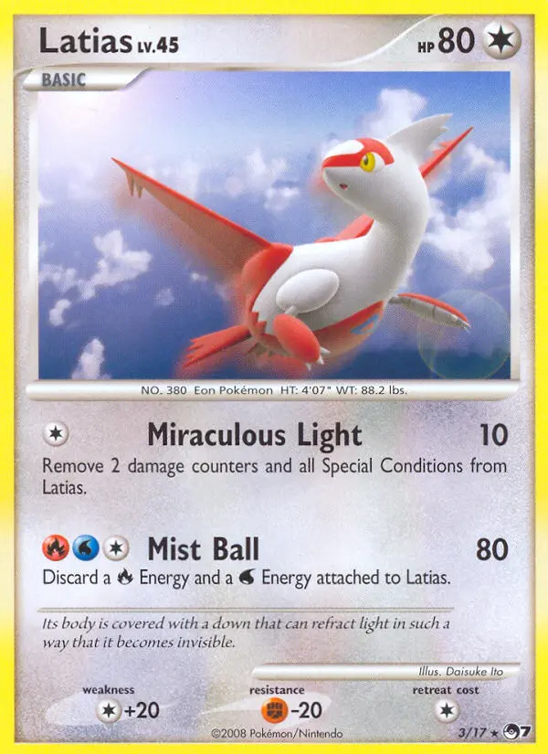 Latias, 3/17