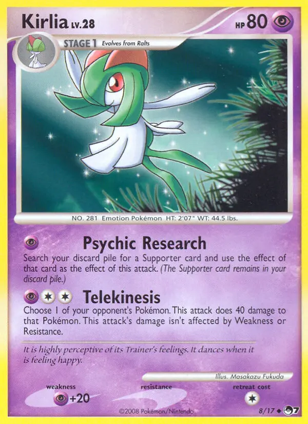 Kirlia, 8/17