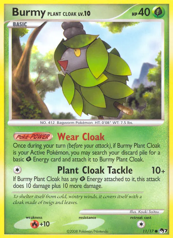 Burmy Plant Cloak, 11/17