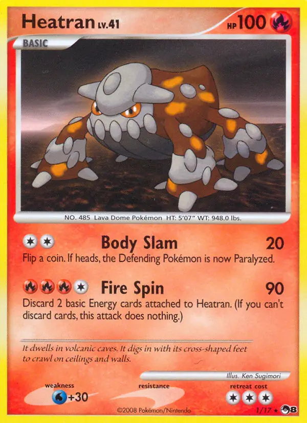 Heatran, 1/17