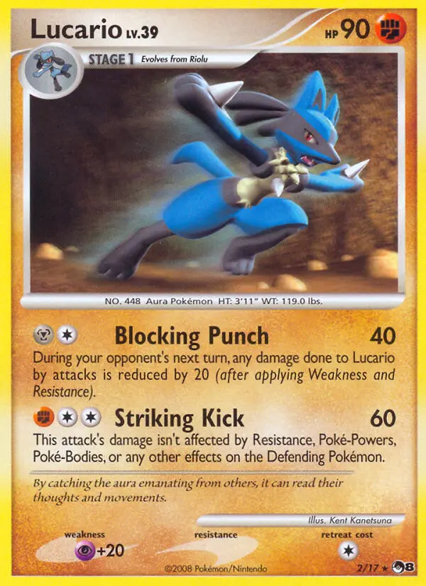 Lucario, 2/17