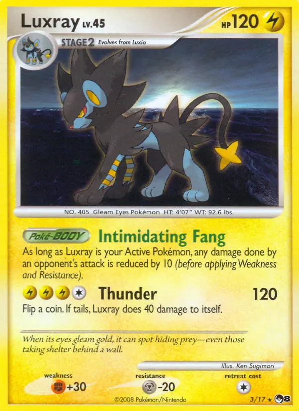 Luxray, 3/17
