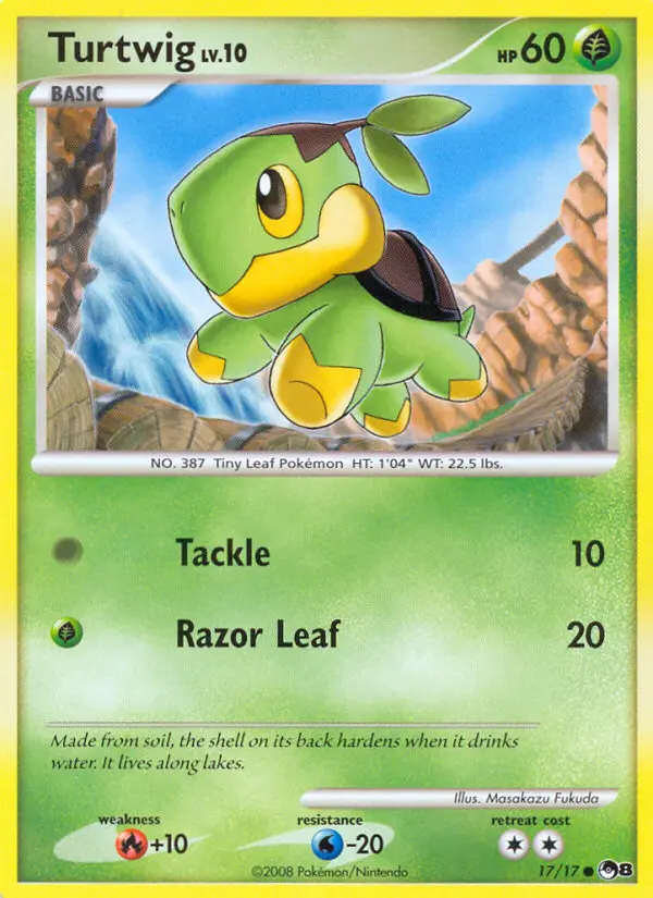 Turtwig, 17/17