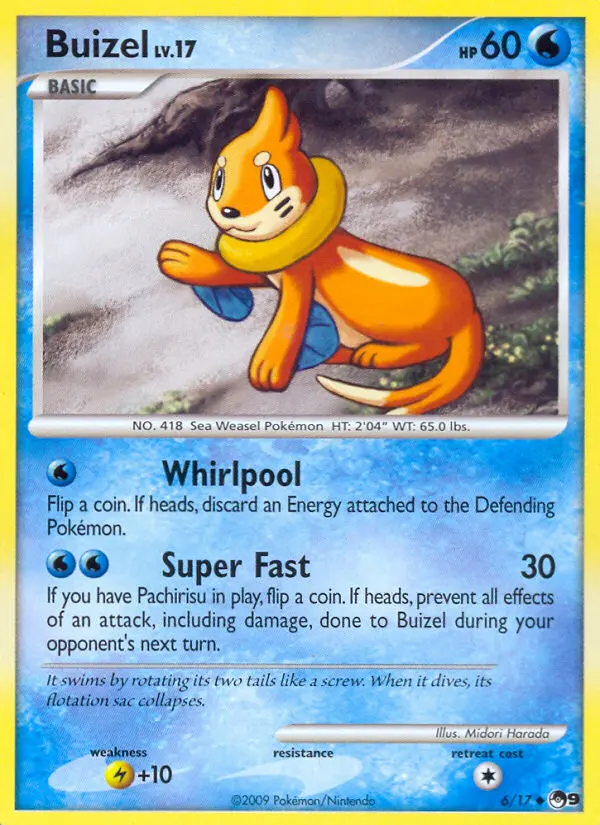 Buizel, 6/17