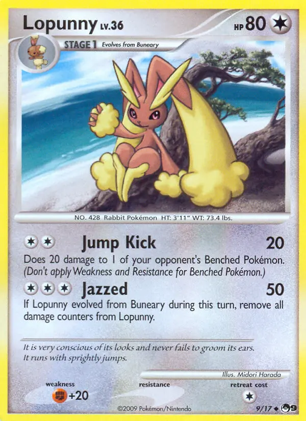 Lopunny, 9/17