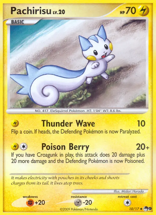 Pachirisu, 10/17